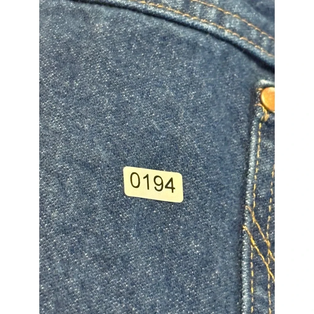 Wrangler Jeans Mens 42x32 Blue Cowboy Cut Original Fit Straight Leg 13MWZPW